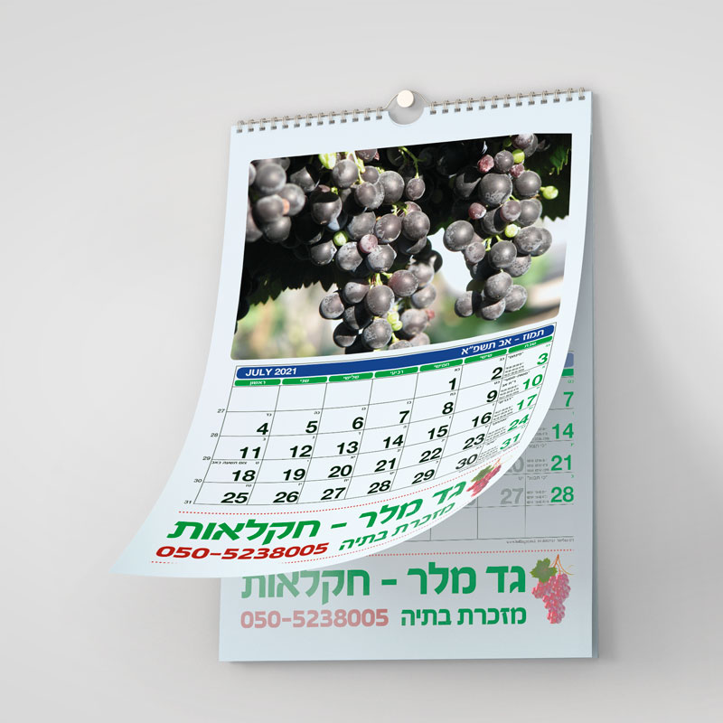 לוח שנה אישי - חיבור ספירלה – תמונה 4